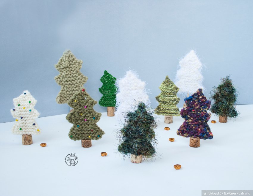 Навяжу себе я елок — Вязаные игрушки и амигуруми: крючком