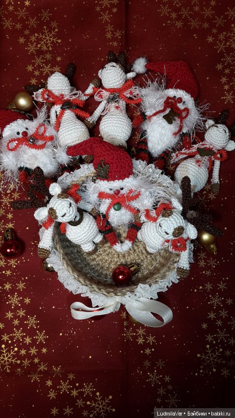 Лосики и Зайки 11 см — Вязаные игрушки и амигуруми: крючком