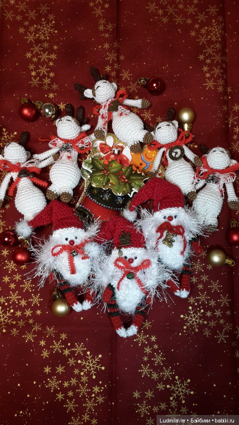 Лосики и Зайки 11 см — Вязаные игрушки и амигуруми: крючком