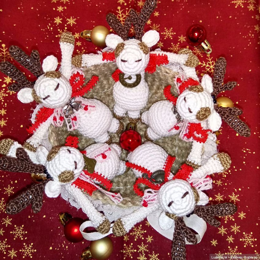 Лосики и Зайки 11 см — Вязаные игрушки и амигуруми: крючком