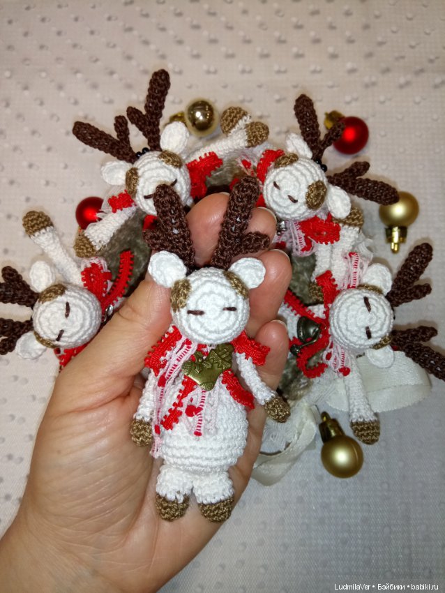 Лосики и Зайки 11 см — Вязаные игрушки и амигуруми: крючком (фото 6)