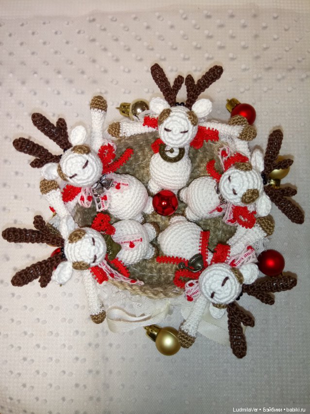 Лосики и Зайки 11 см — Вязаные игрушки и амигуруми: крючком (фото 4)