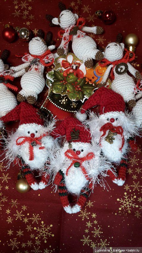 Лосики и Зайки 11 см — Вязаные игрушки и амигуруми: крючком (фото 7)