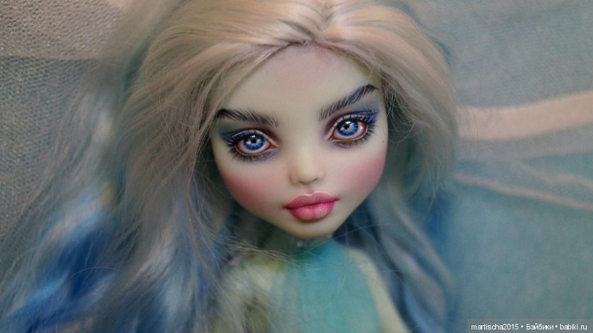 Холодное сердце — ООАК Monster High и Ever After High: репейнт (фото 2)