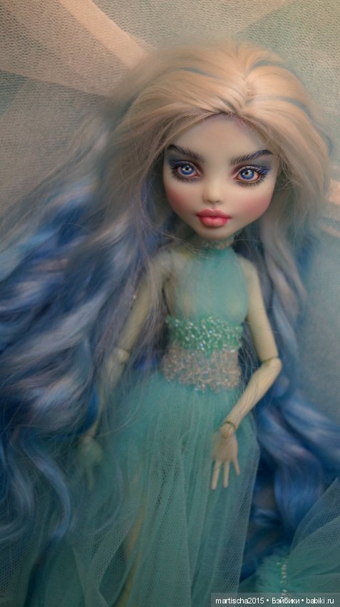 Холодное сердце — ООАК Monster High и Ever After High: репейнт (фото 5)