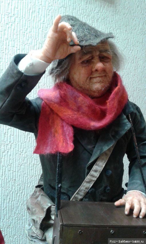 Шарманщик Кузьмич — Авторские куклы из силикона: реалистичные (фото 3)