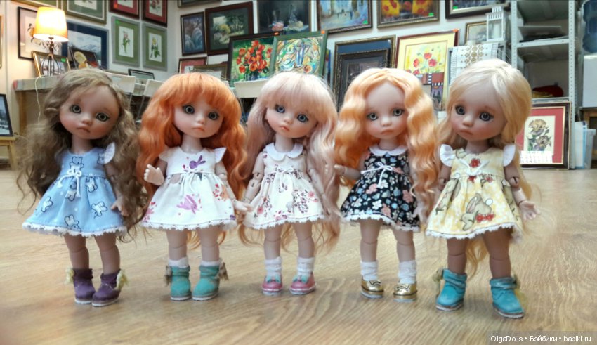 Малышка Мэй — Авторские шарнирные куклы своими руками: лепка