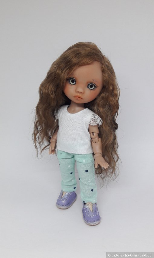 Малышка Мэй — Авторские шарнирные куклы своими руками: лепка (фото 10)