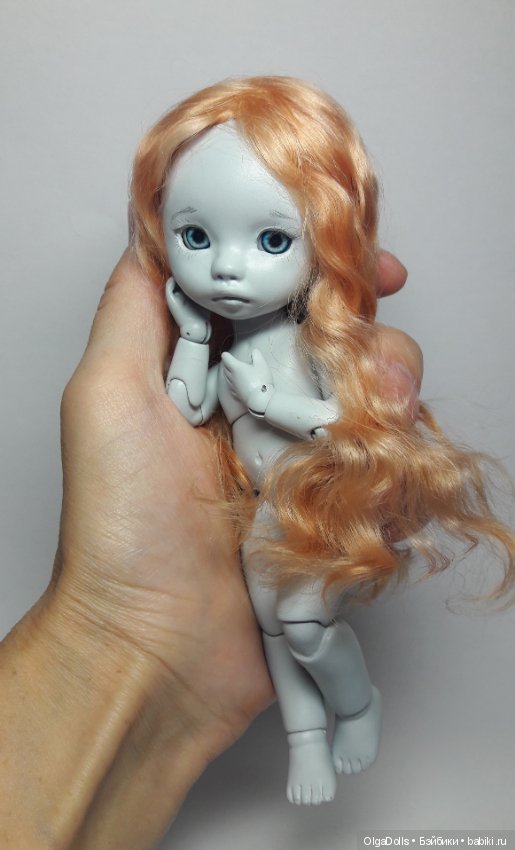 Малышка Мэй — Авторские шарнирные куклы своими руками: лепка