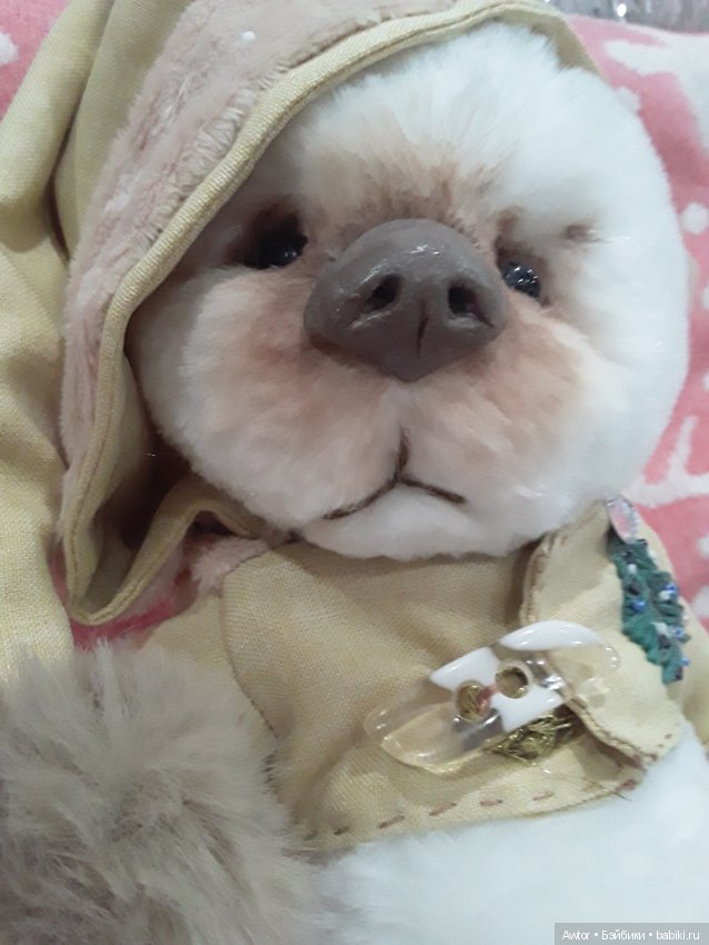 Новогодний мишутка Сантик