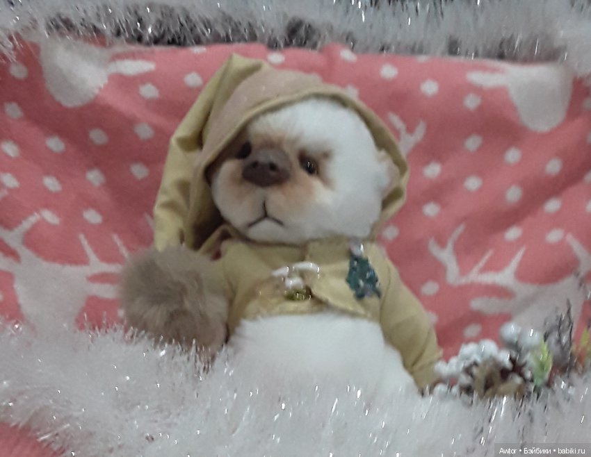 Новогодний мишутка Сантик (фото 2)