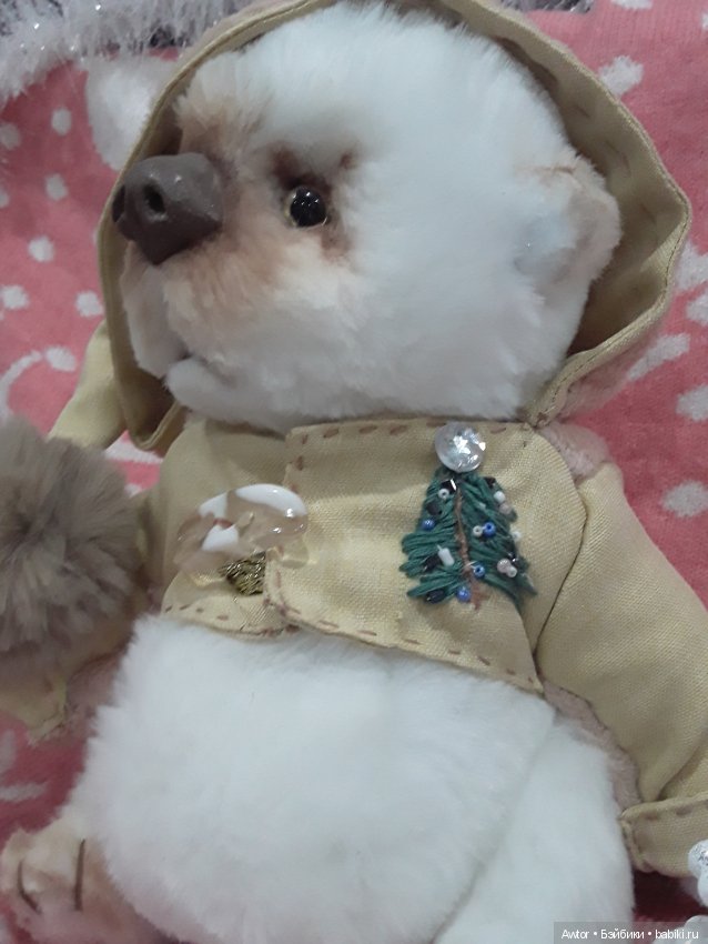 Новогодний мишутка Сантик (фото 4)