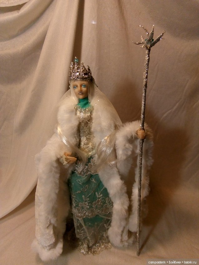 Авторская кукла Снежная Королева