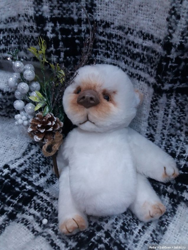 Новогодний мишутка Сантик (фото 6)