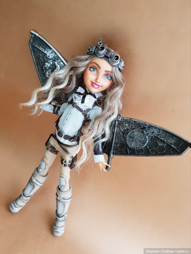 Мотылек. ООАК в стимпанк стиле (фото 6)