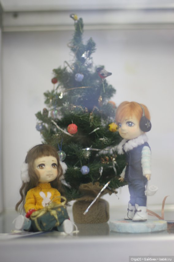 Выставка авторской куклы "Снежные аллеи" в г. Новосибирске