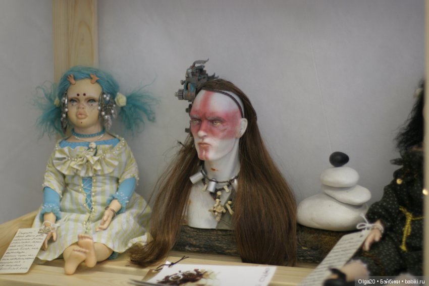 Выставка авторской куклы "Снежные аллеи" в г. Новосибирске