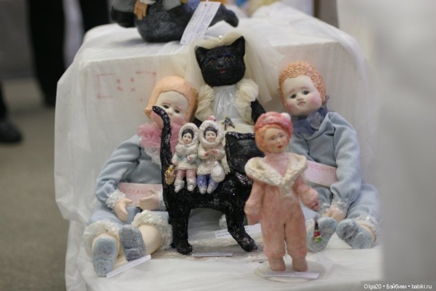 Выставка авторской куклы "Снежные аллеи" в г. Новосибирске