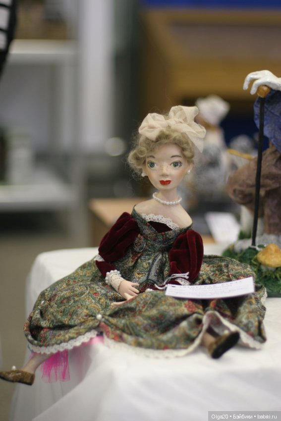 Выставка авторской куклы "Снежные аллеи" в г. Новосибирске