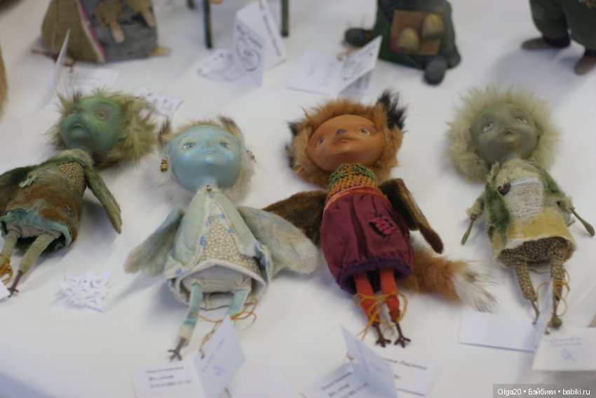 Выставка авторской куклы "Снежные аллеи" в г. Новосибирске