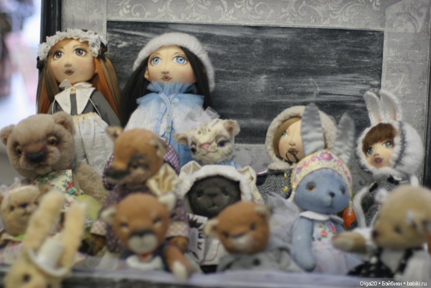 Выставка авторской куклы "Снежные аллеи" в г. Новосибирске