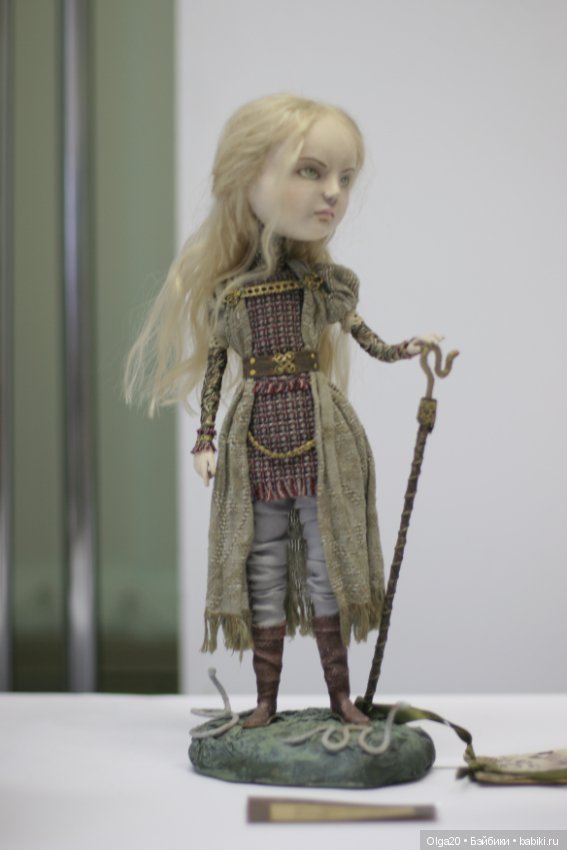 Выставка авторской куклы "Снежные аллеи" в г. Новосибирске