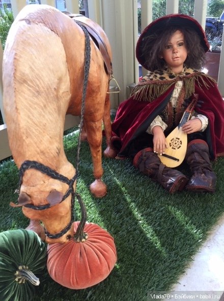 Потрясающий шедевр от Сильвия Везер! Мальчик Мандолинка (фото 9)