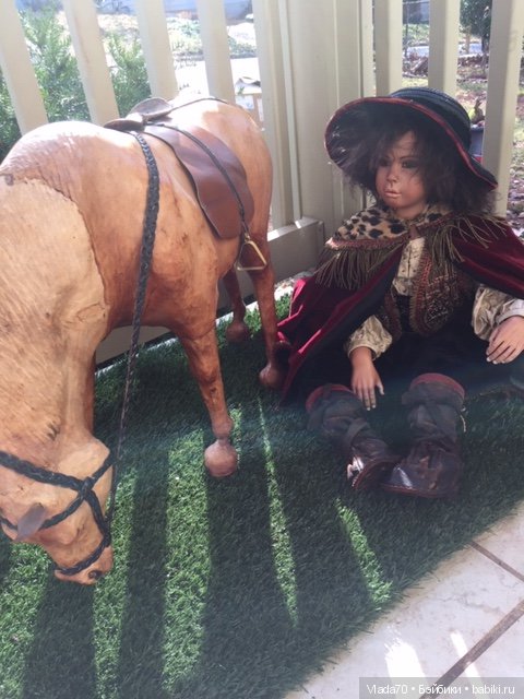 Потрясающий шедевр от Сильвия Везер! Мальчик Мандолинка (фото 8)