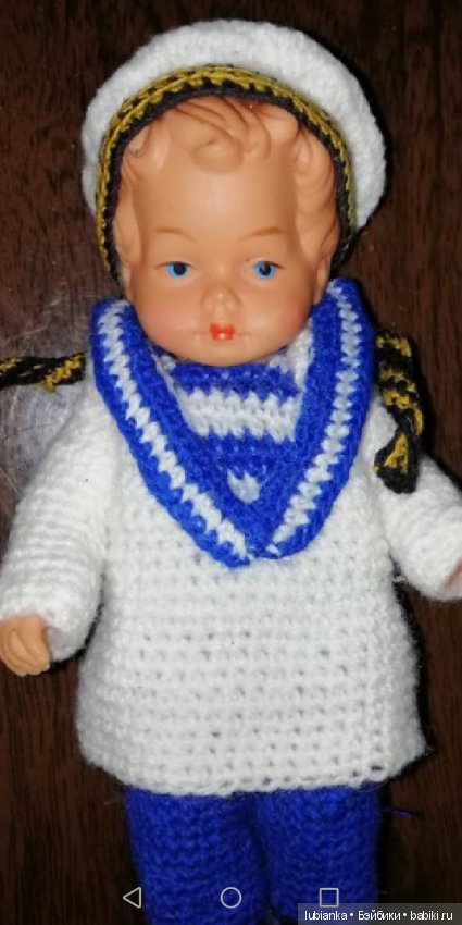 Совсем маленький матросский топик (фото 8)