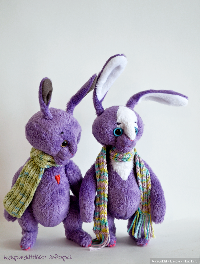 Лавандовые зайцы Розенкранц и Гильденстерн