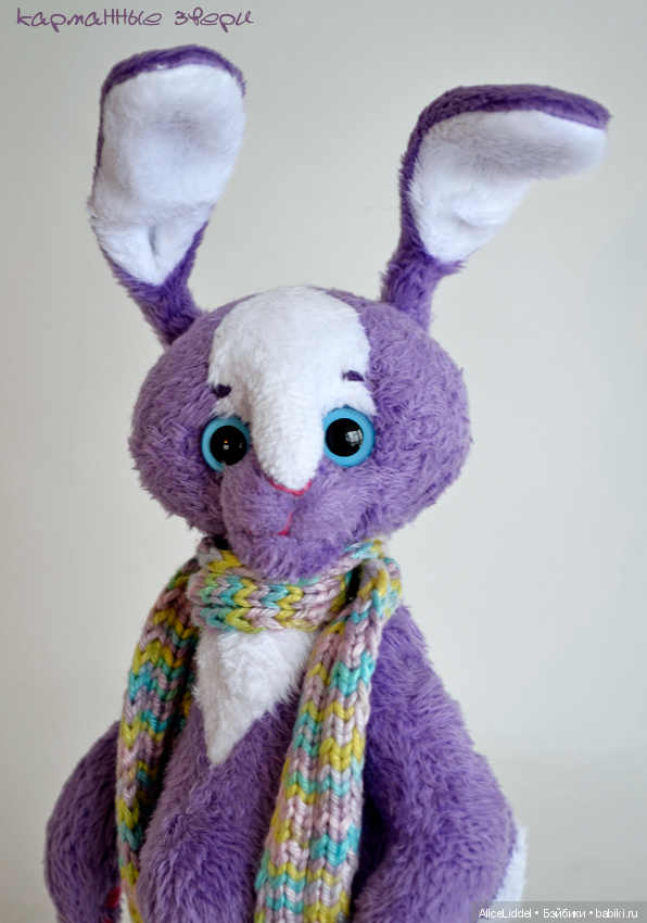 Лавандовые зайцы Розенкранц и Гильденстерн (фото 7)