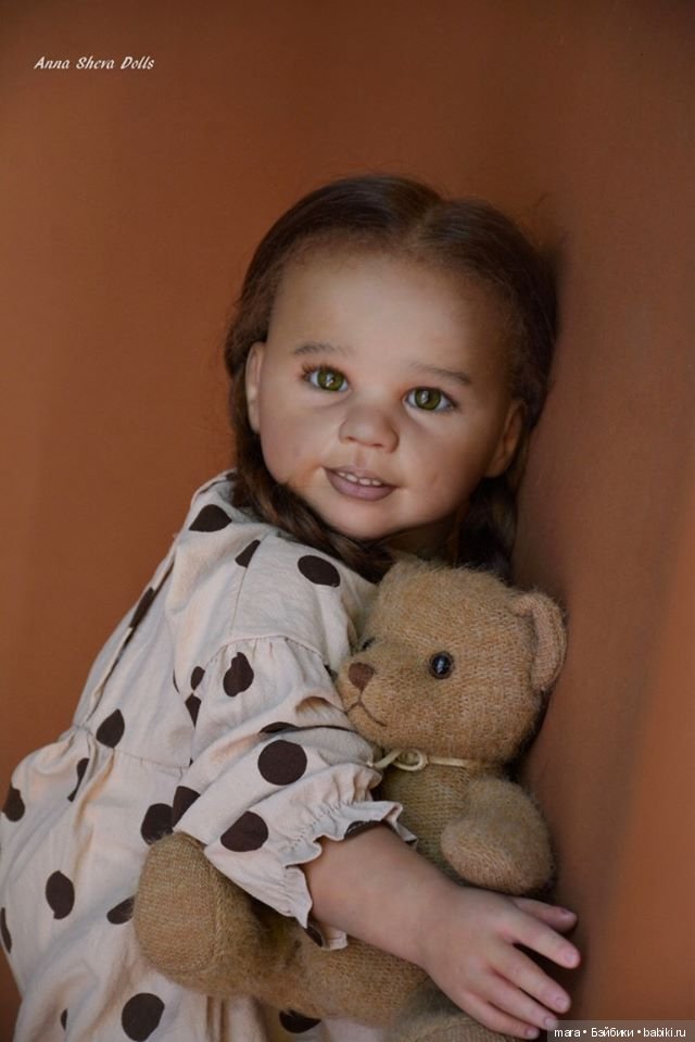 Mia скульптора Conny Burke, автор куклы Anna Sheva (фото 5)