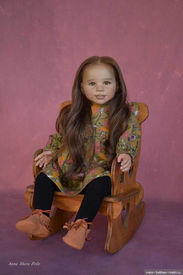 Mia скульптора Conny Burke, автор куклы Anna Sheva