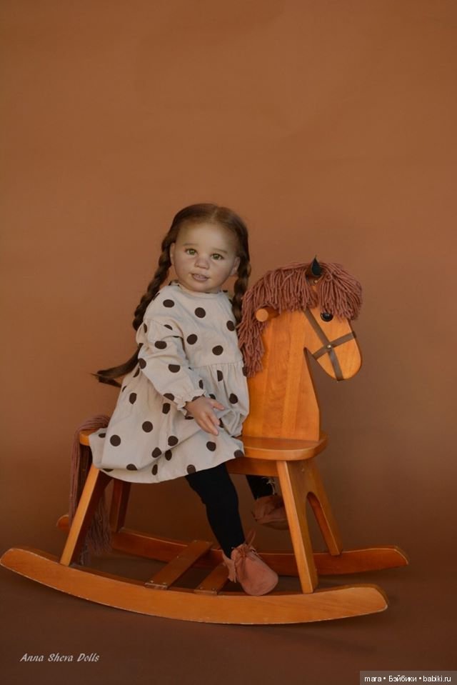 Mia скульптора Conny Burke, автор куклы Anna Sheva