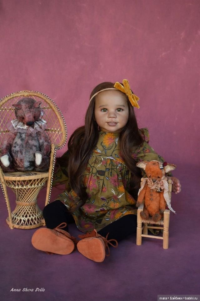Mia скульптора Conny Burke, автор куклы Anna Sheva (фото 2)