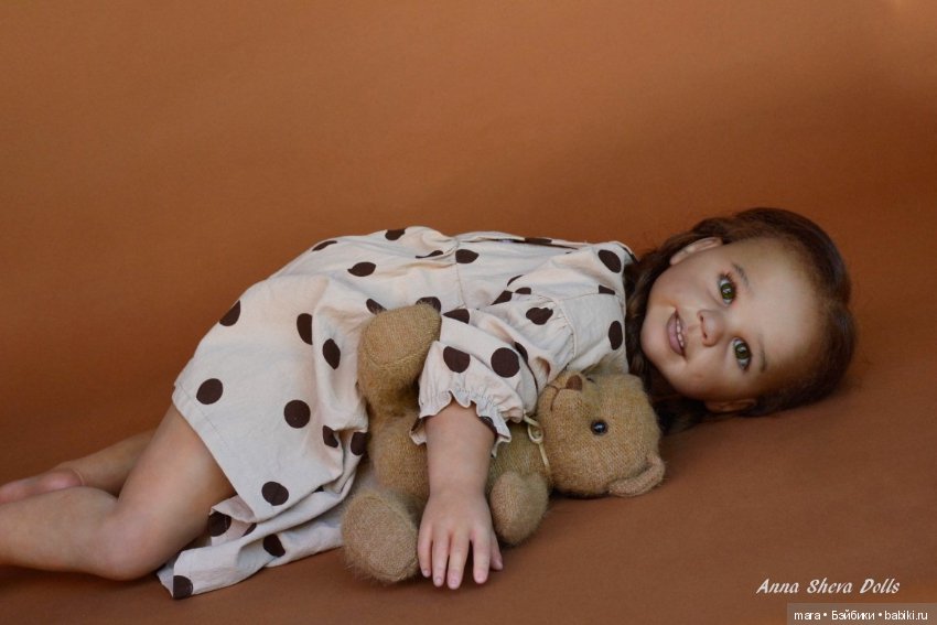 Mia скульптора Conny Burke, автор куклы Anna Sheva