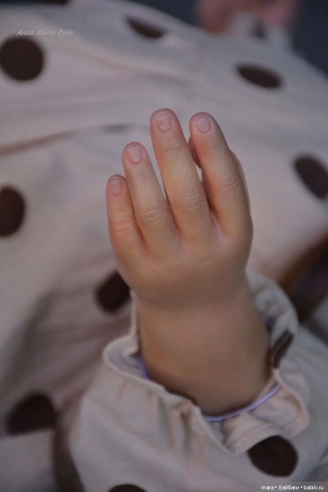 Mia скульптора Conny Burke, автор куклы Anna Sheva