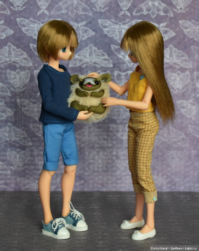 Дракончик для анимешных двойняшек