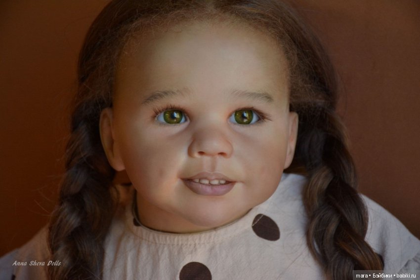 Mia скульптора Conny Burke, автор куклы Anna Sheva (фото 3)