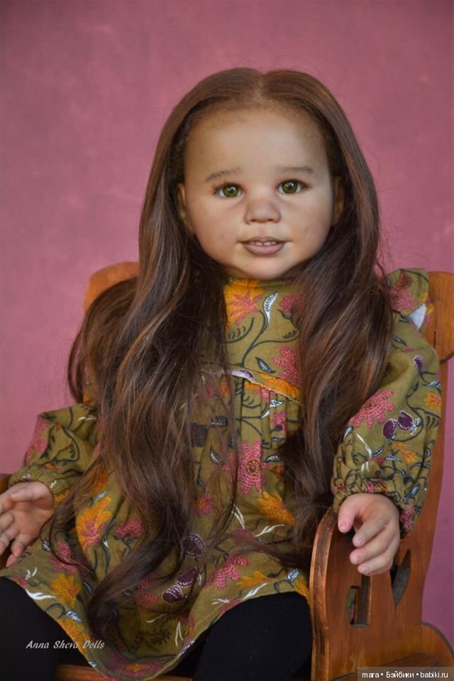 Mia скульптора Conny Burke, автор куклы Anna Sheva