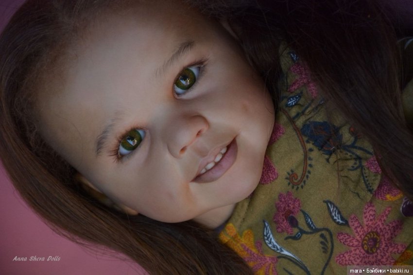 Mia скульптора Conny Burke, автор куклы Anna Sheva