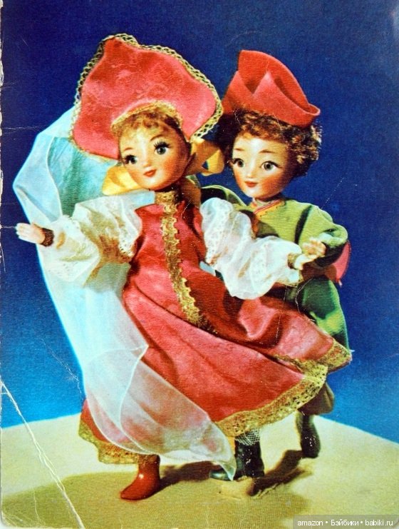 Серия открыток с куклами "Русский сувенир" и не только (фото 5)