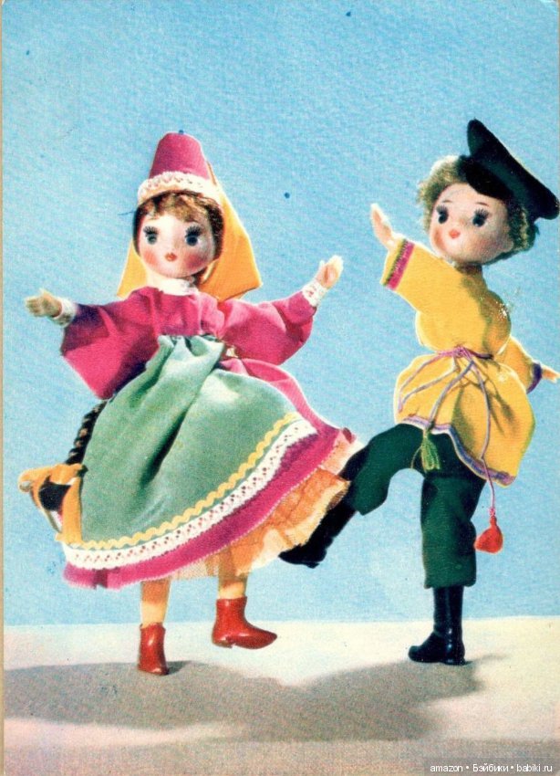 Серия открыток с куклами "Русский сувенир" и не только (фото 7)