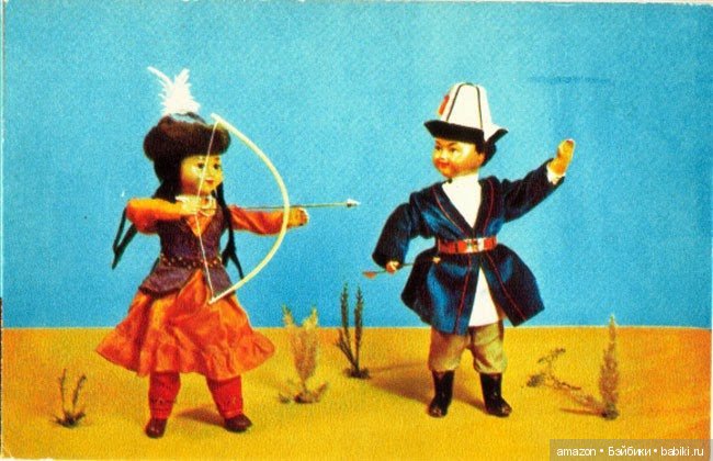 Серия открыток с куклами "Русский сувенир" и не только