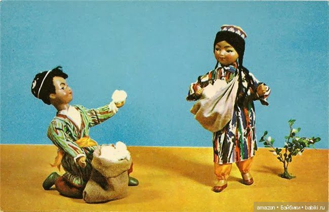 Серия открыток с куклами "Русский сувенир" и не только