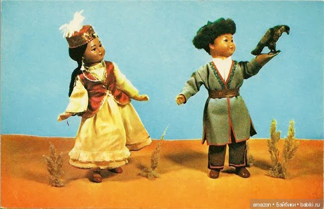 Серия открыток с куклами "Русский сувенир" и не только