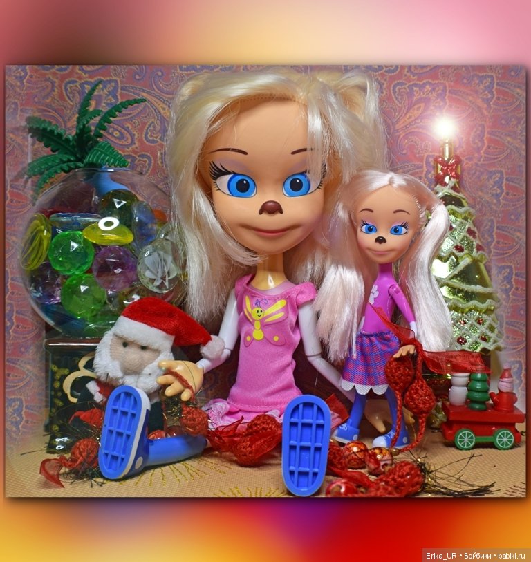 Мини-клон + начинаем вносить в фото новогоднее настроение (фото 2)