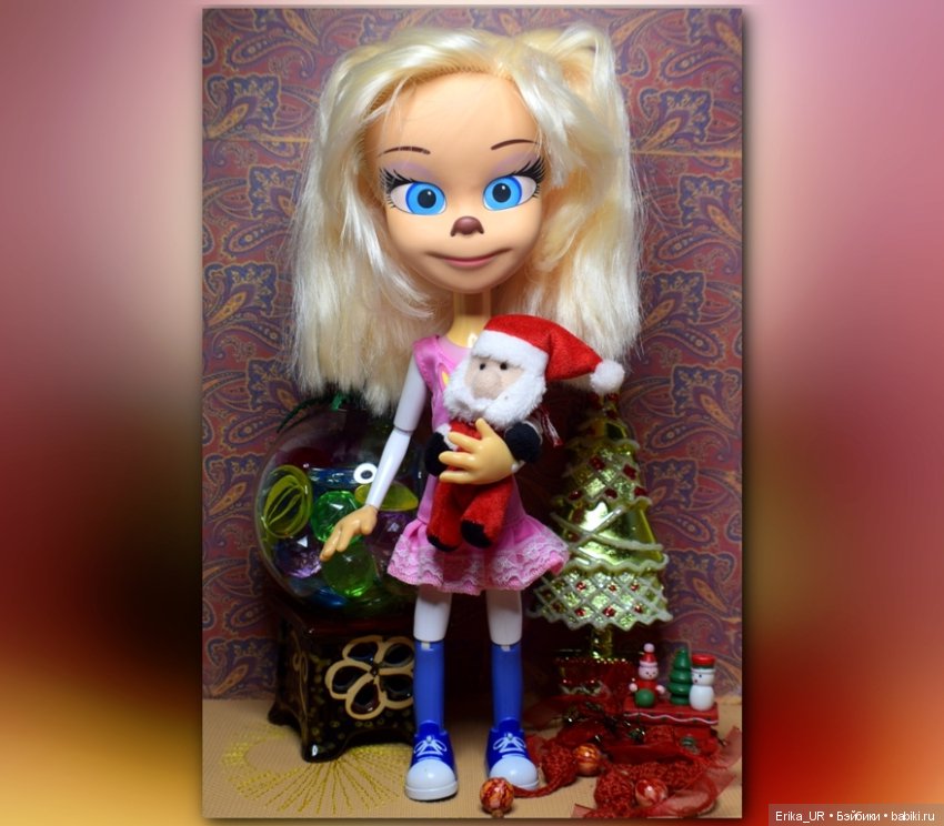 Мини-клон + начинаем вносить в фото новогоднее настроение (фото 7)