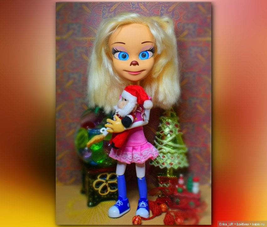 Мини-клон + начинаем вносить в фото новогоднее настроение