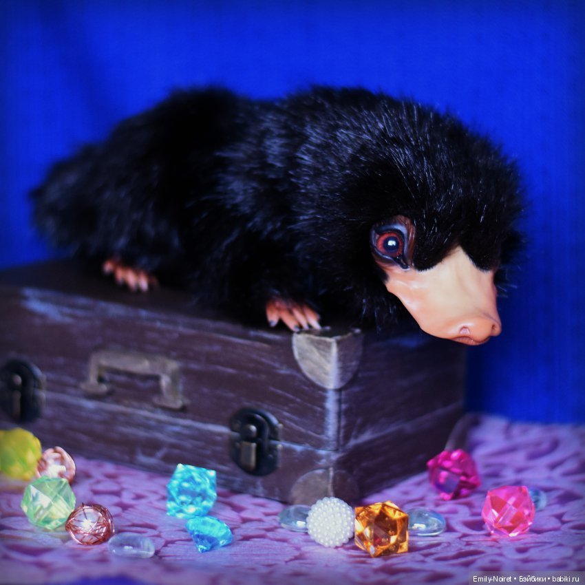 Niffler - любитель блестяшек из волшебного мира (фото 4)